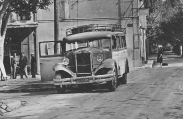 les premiers autocars de la C.A.T.