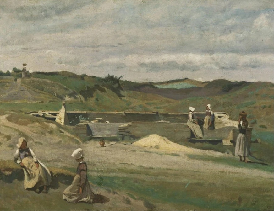 femmes à la fontaine