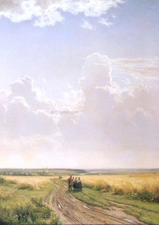 paysage dans la campagne de Mûr